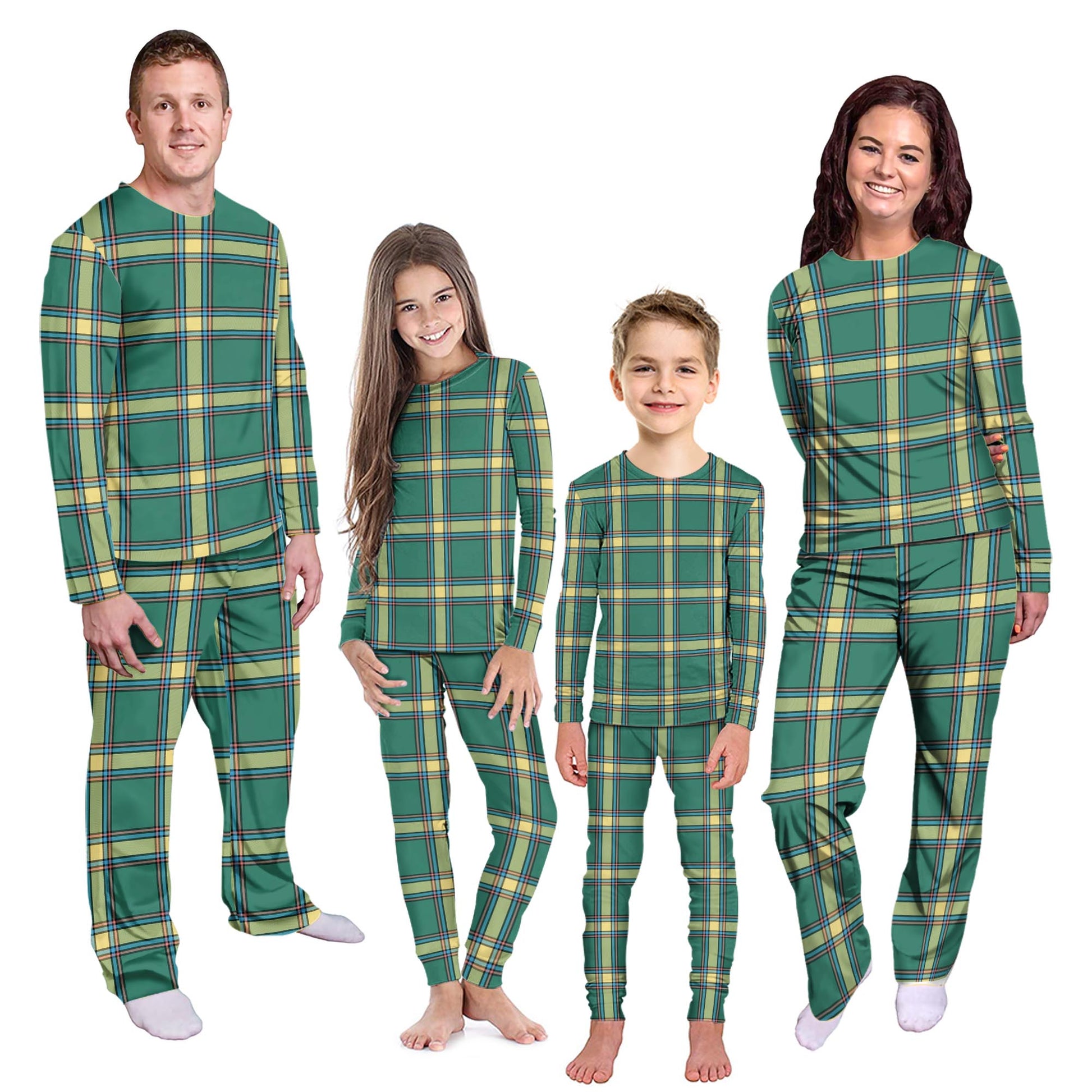 Alberta Province Canada Tartan Pajamas Family Set - Tartanvibesclothing