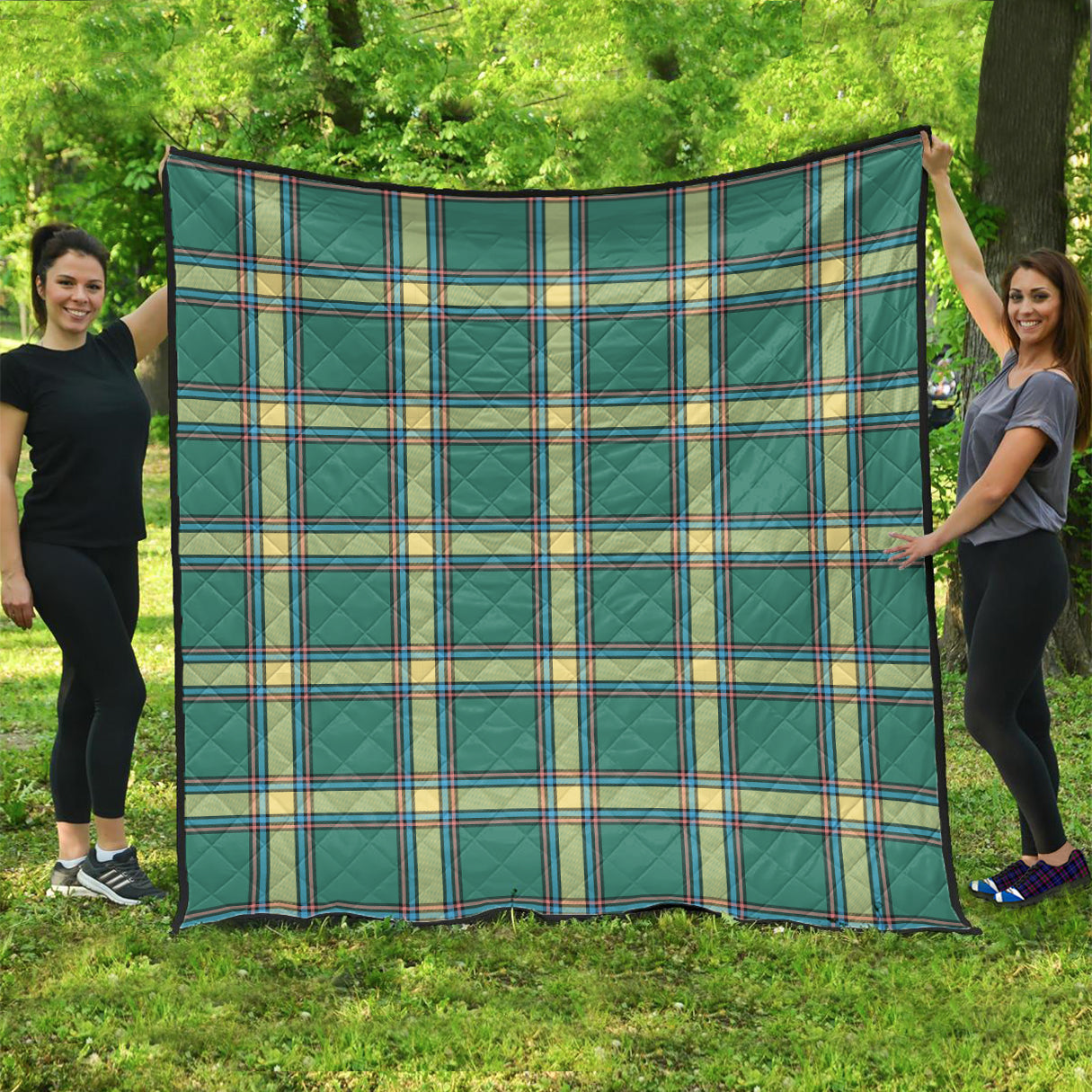 Alberta Province Canada Tartan Quilt - Tartanvibesclothing