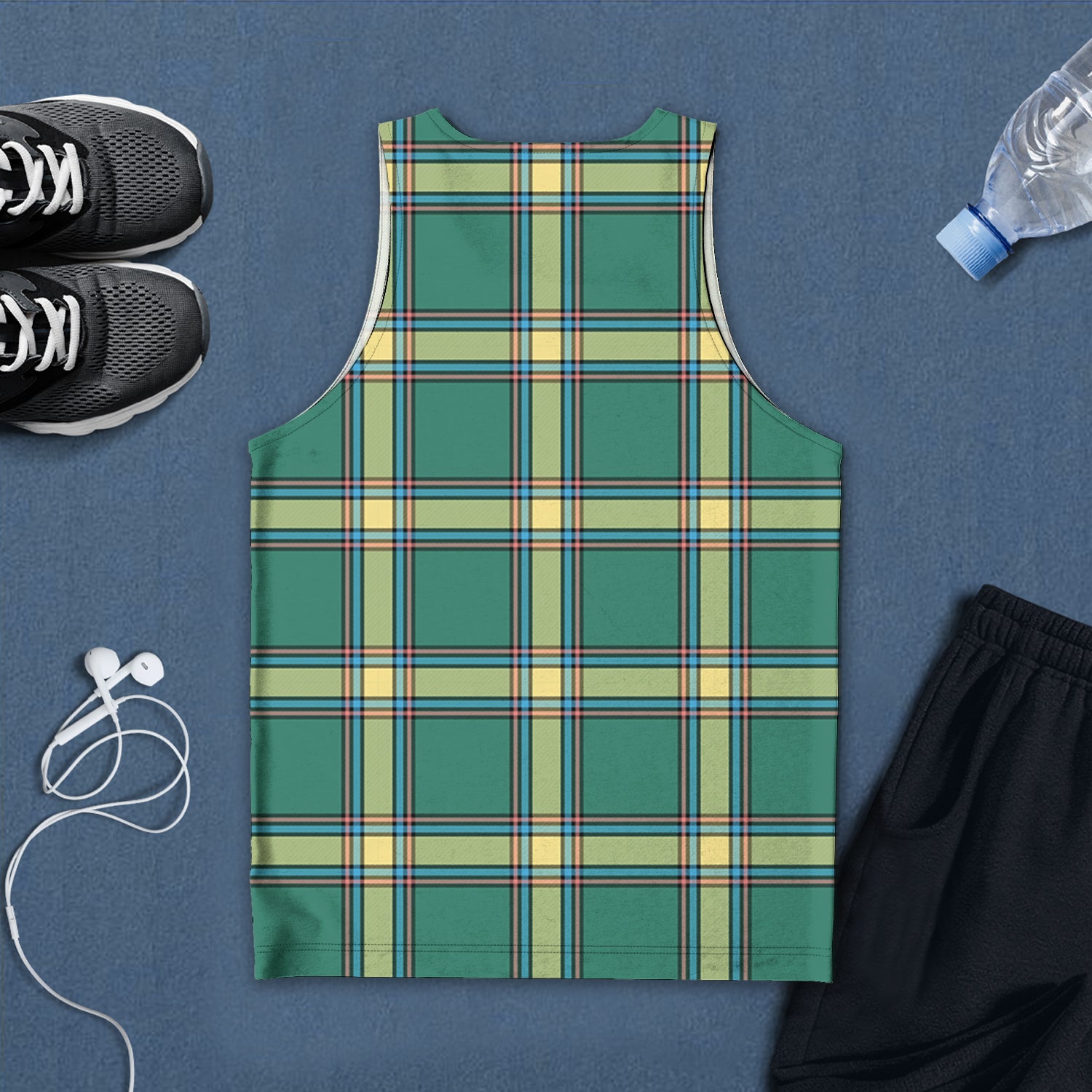 Alberta Province Canada Tartan Mens Tank Top - Tartan Vibes Clothing