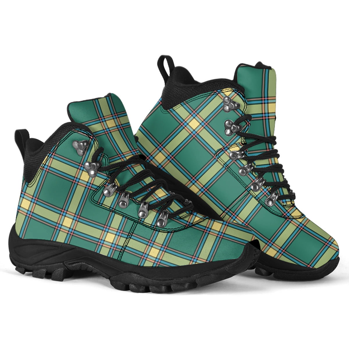 Alberta Province Canada Tartan Alpine Boots - Tartanvibesclothing