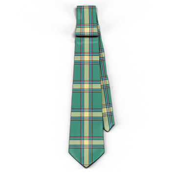 Alberta Province Canada Tartan Classic Necktie - Tartanvibesclothing