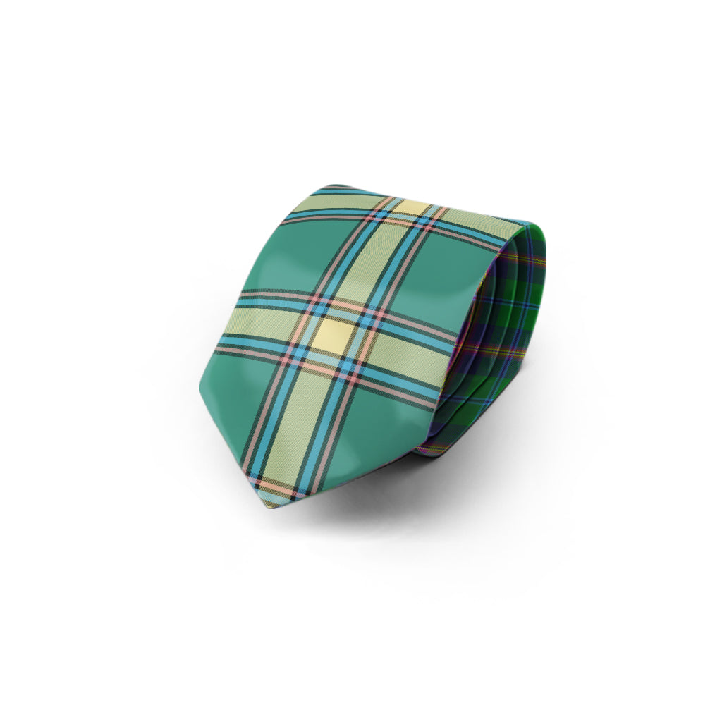 Alberta Province Canada Tartan Classic Necktie - Tartan Vibes Clothing