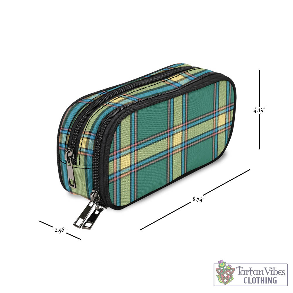Tartan Vibes Clothing Alberta Province Canada Tartan Pen and Pencil Case