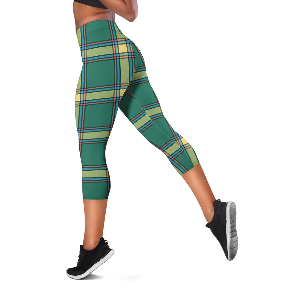 Alberta Province Canada Tartan Womens Leggings - Tartanvibesclothing