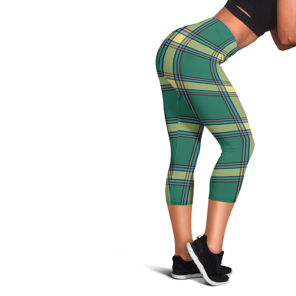 Alberta Province Canada Tartan Womens Leggings - Tartanvibesclothing