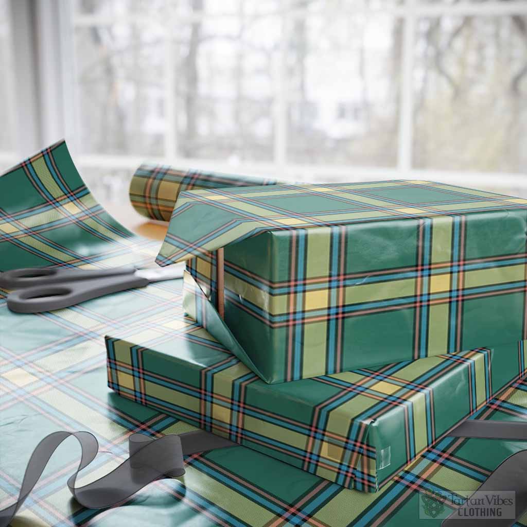Alberta Province Canada Classic Tartan Wrapping Paper, Classic Scottish Plaid Gift Wrap