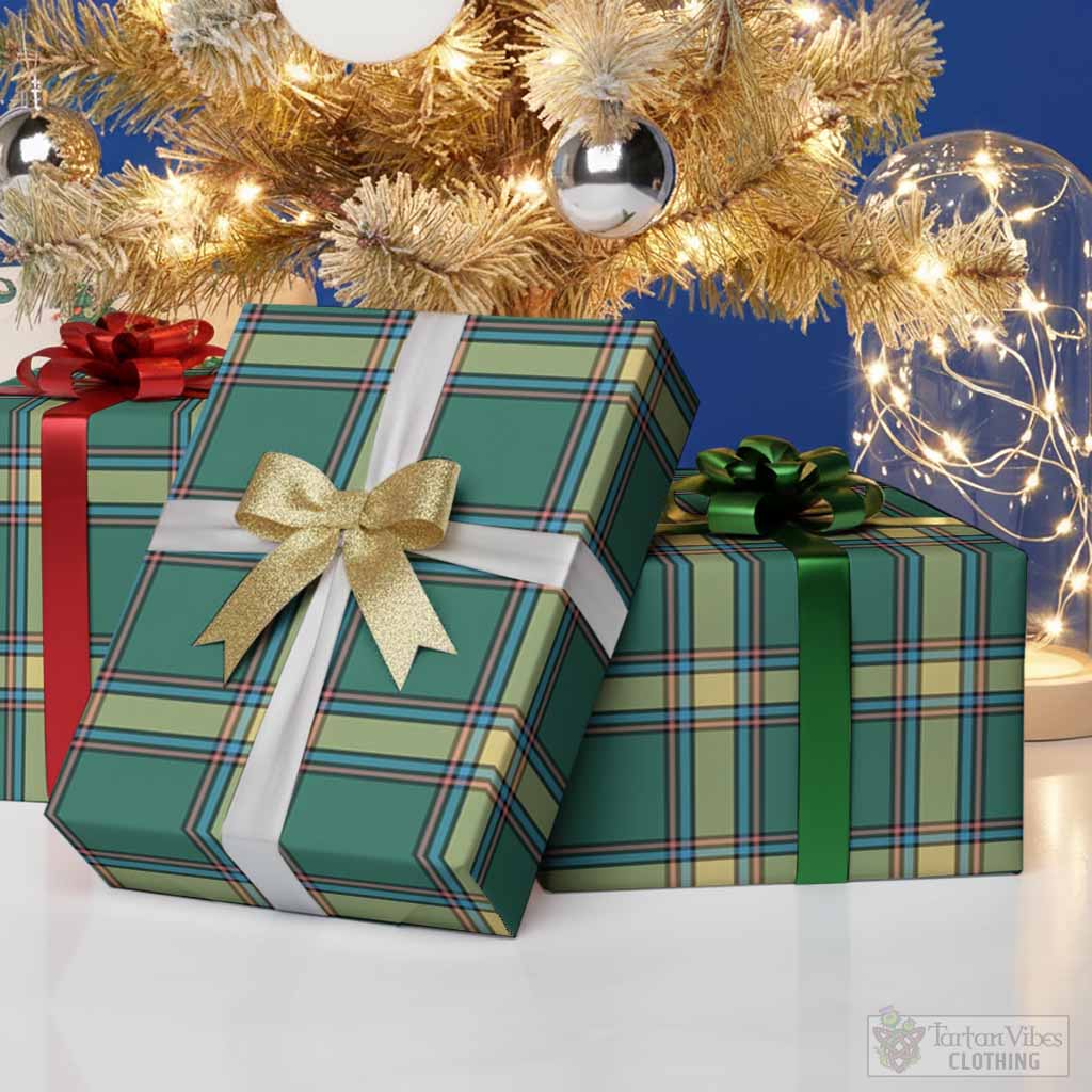 Alberta Province Canada Classic Tartan Wrapping Paper, Classic Scottish Plaid Gift Wrap