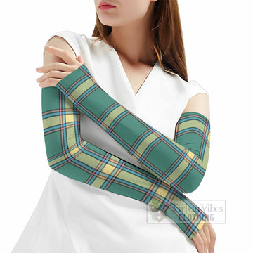 Alberta Province Canada Tartan Arm Sleeves
