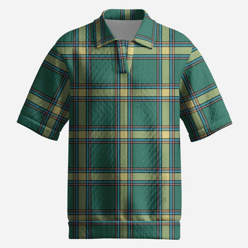 Alberta Province Canada Tartan Men’s Polo Sweater Top