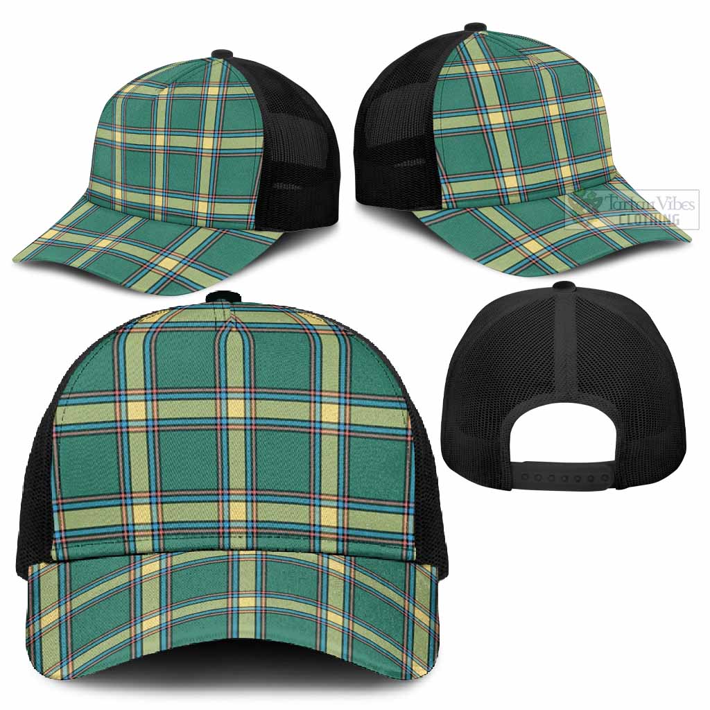 Alberta Tartan Mesh Trucker Cap