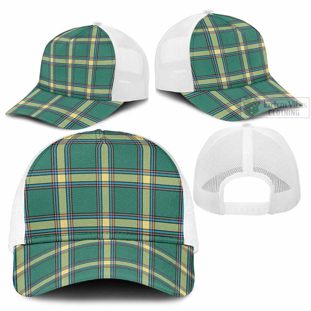 Alberta Tartan Mesh Trucker Cap