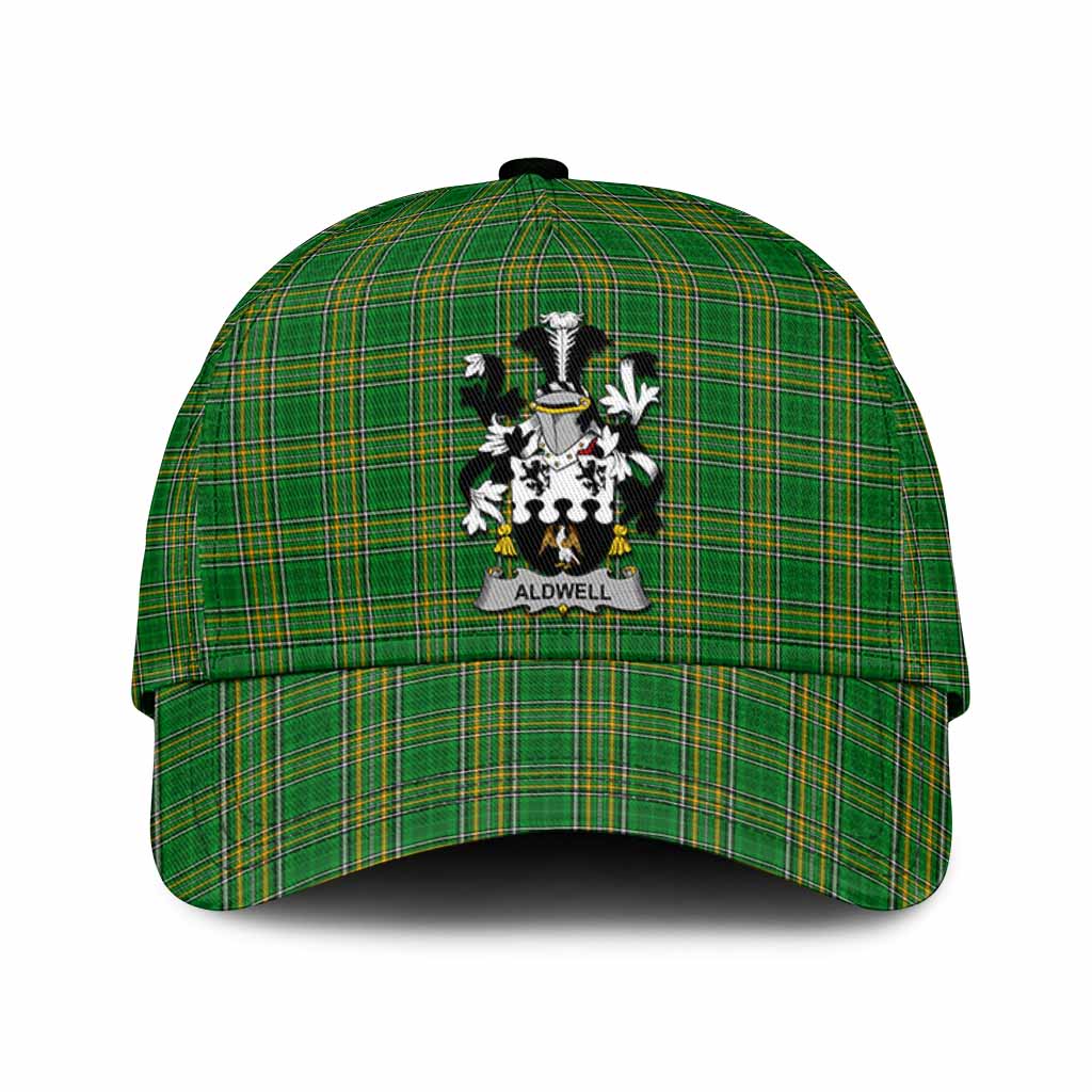 Aldwell Irish Clan Tartan Classic Cap with Coat of Arms