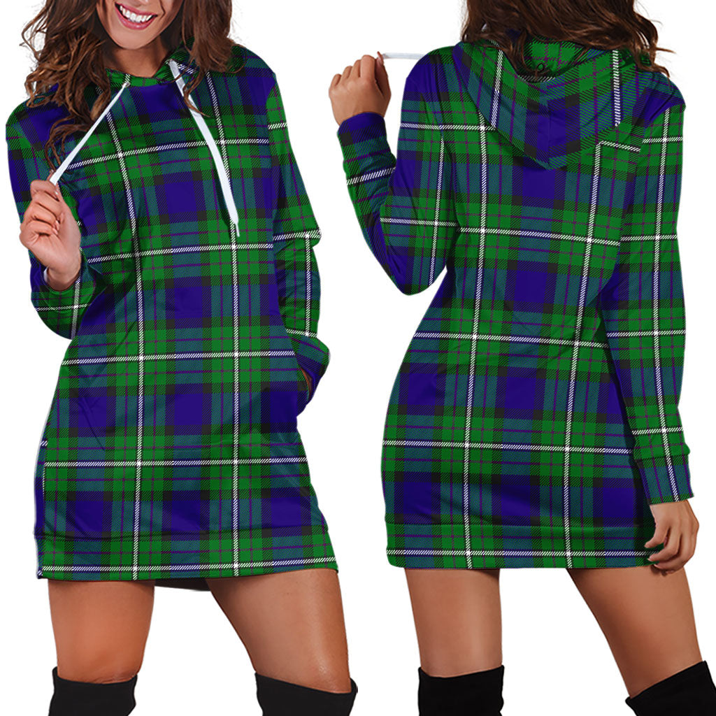 Alexander Tartan Hoodie Dress - Tartan Vibes Clothing