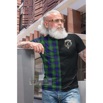 Tartan Vibes Clothing Alexander Tartan Cotton T-shirt with Family Crest and Half Of Me Style