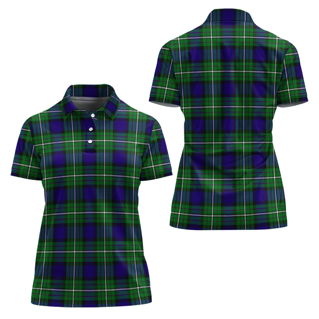 Alexander Tartan Polo Shirt For Women Women - Tartanvibesclothing