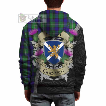 Tartan Vibes Clothing Alexander Tartan Family Crest Hoodie Lion Rampant Royal Thistle Shield Celtic Inspired