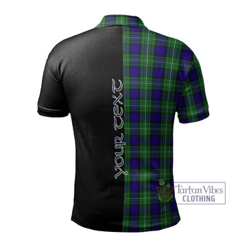 Alexander Tartan Polo Shirt with Family Crest and Half Of Me Style - Tartanvibesclothing Shop