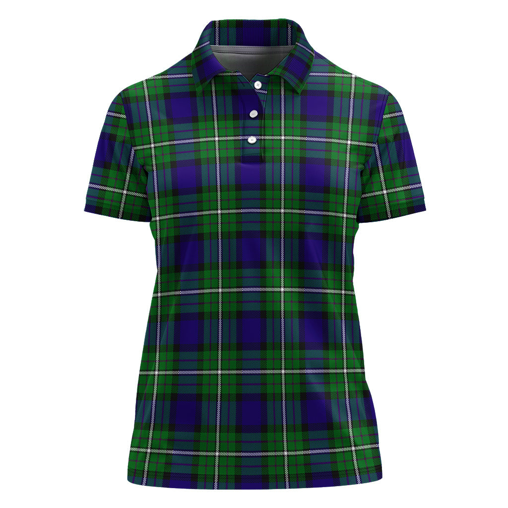 Alexander Tartan Polo Shirt For Women - Tartanvibesclothing