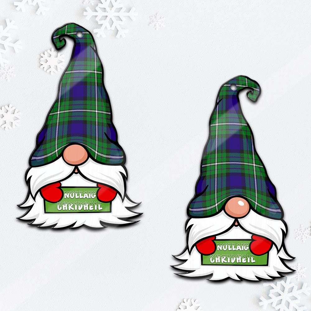 Alexander Gnome Christmas Ornament with His Tartan Christmas Hat - Tartan Vibes Clothing