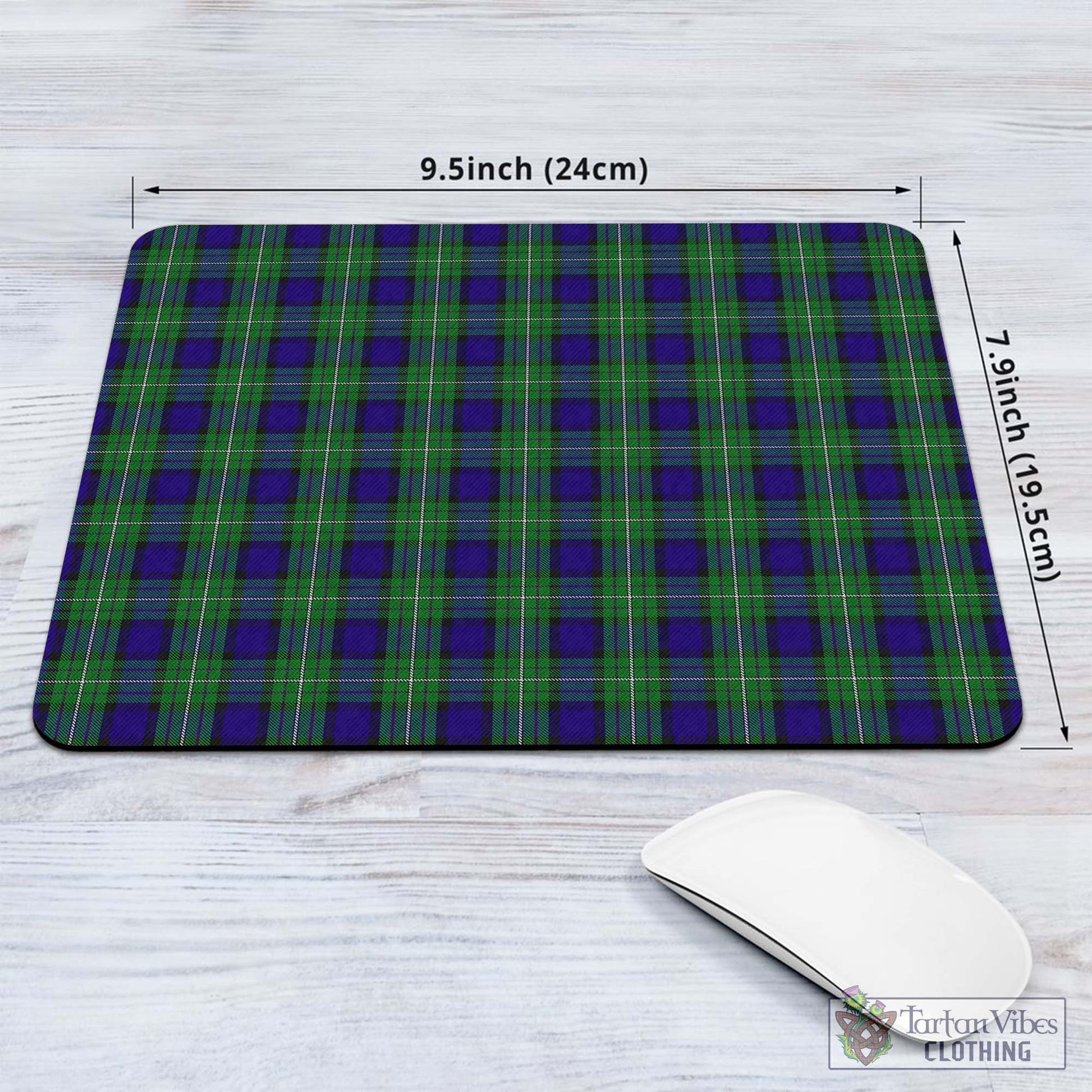 Tartan Vibes Clothing Alexander Tartan Mouse Pad