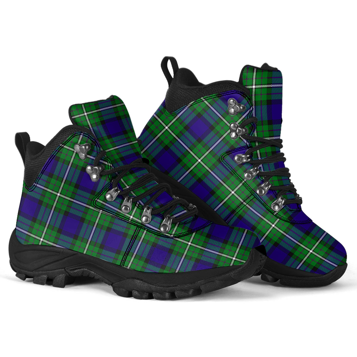 Alexander Tartan Alpine Boots - Tartanvibesclothing