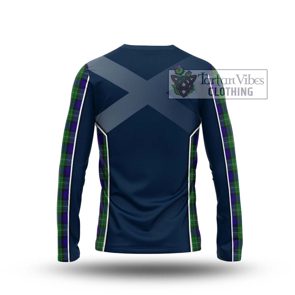 Alexander Tartan Long Sleeve T-Shirt with Family Crest and Lion Rampant Vibes Sport Style - Tartan Vibes Clothing