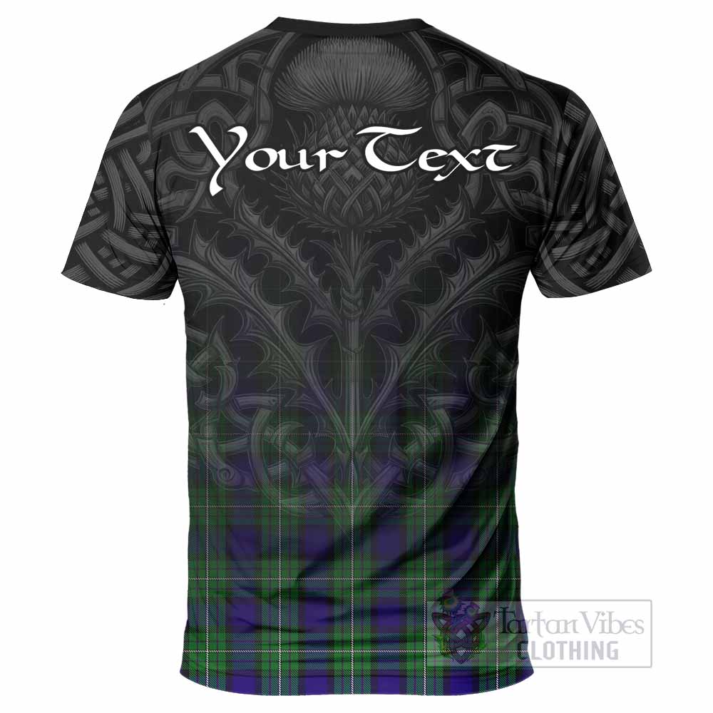 Tartan Vibes Clothing Alexander Tartan T-Shirt with Family Crest Celtic Thistle Vibes