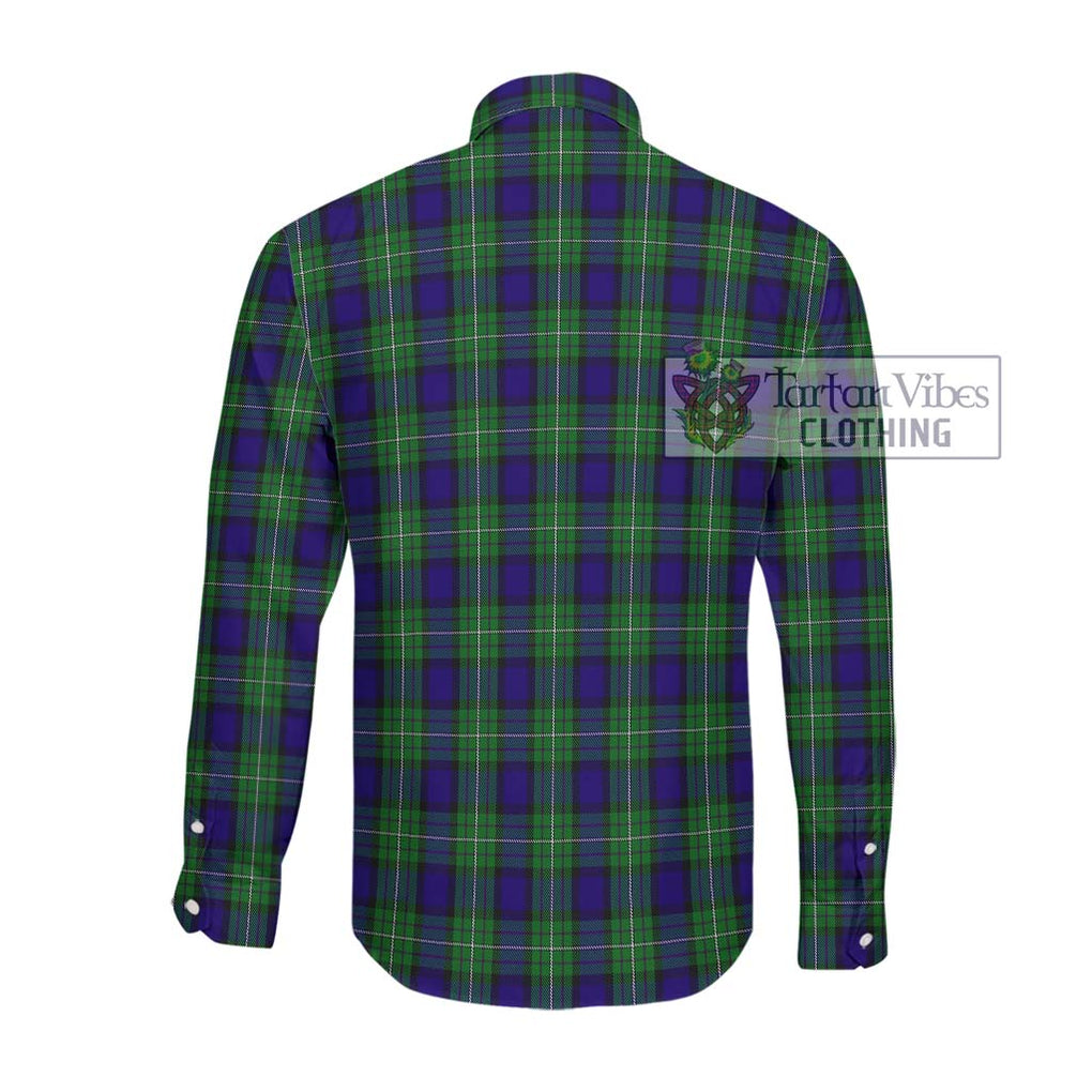 Alexander Tartan Long Sleeve Button Shirt with Family Crest DNA In Me Style - Tartanvibesclothing Shop