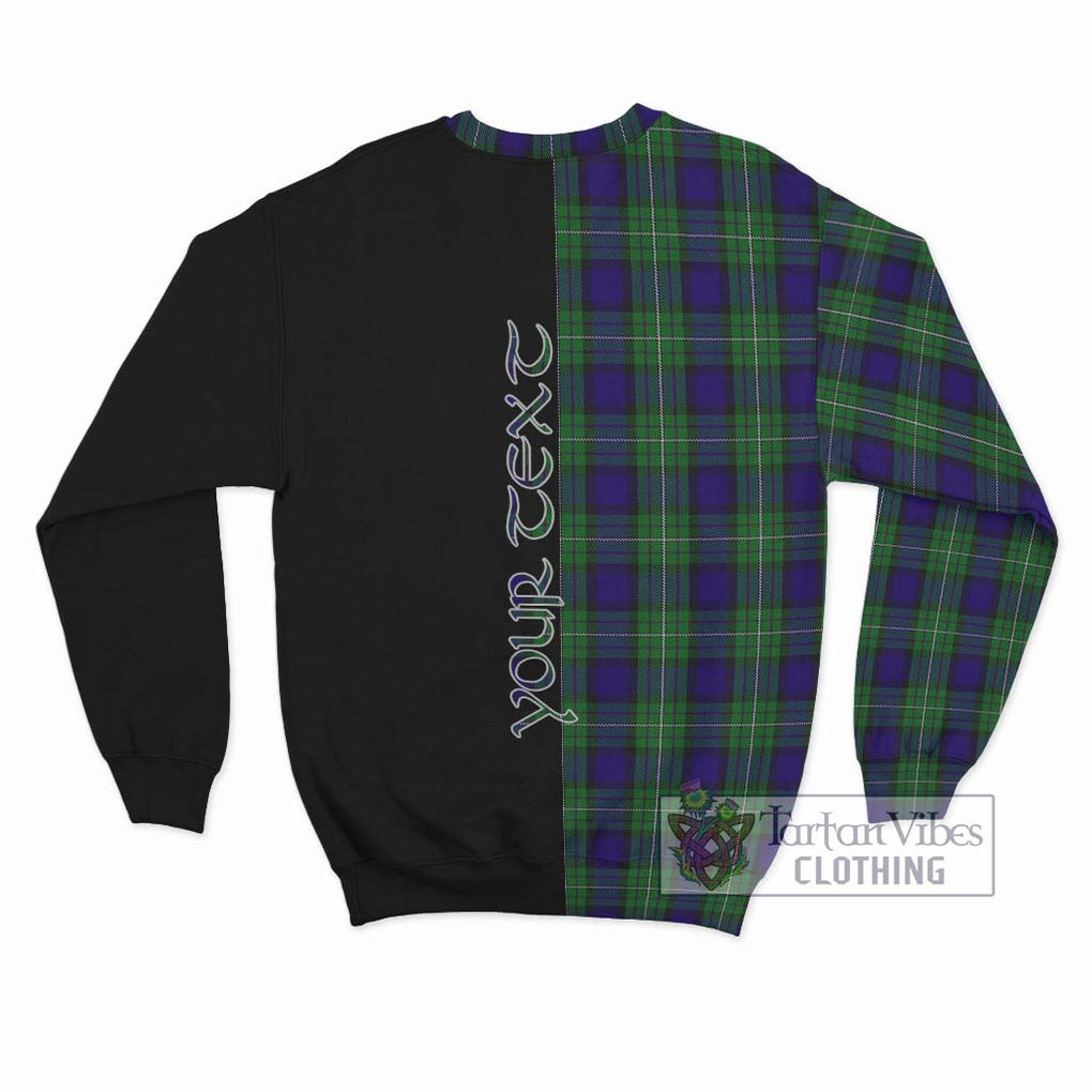 Alexander Tartan Sweatshirt with Family Crest and Half Of Me Style - Tartanvibesclothing Shop