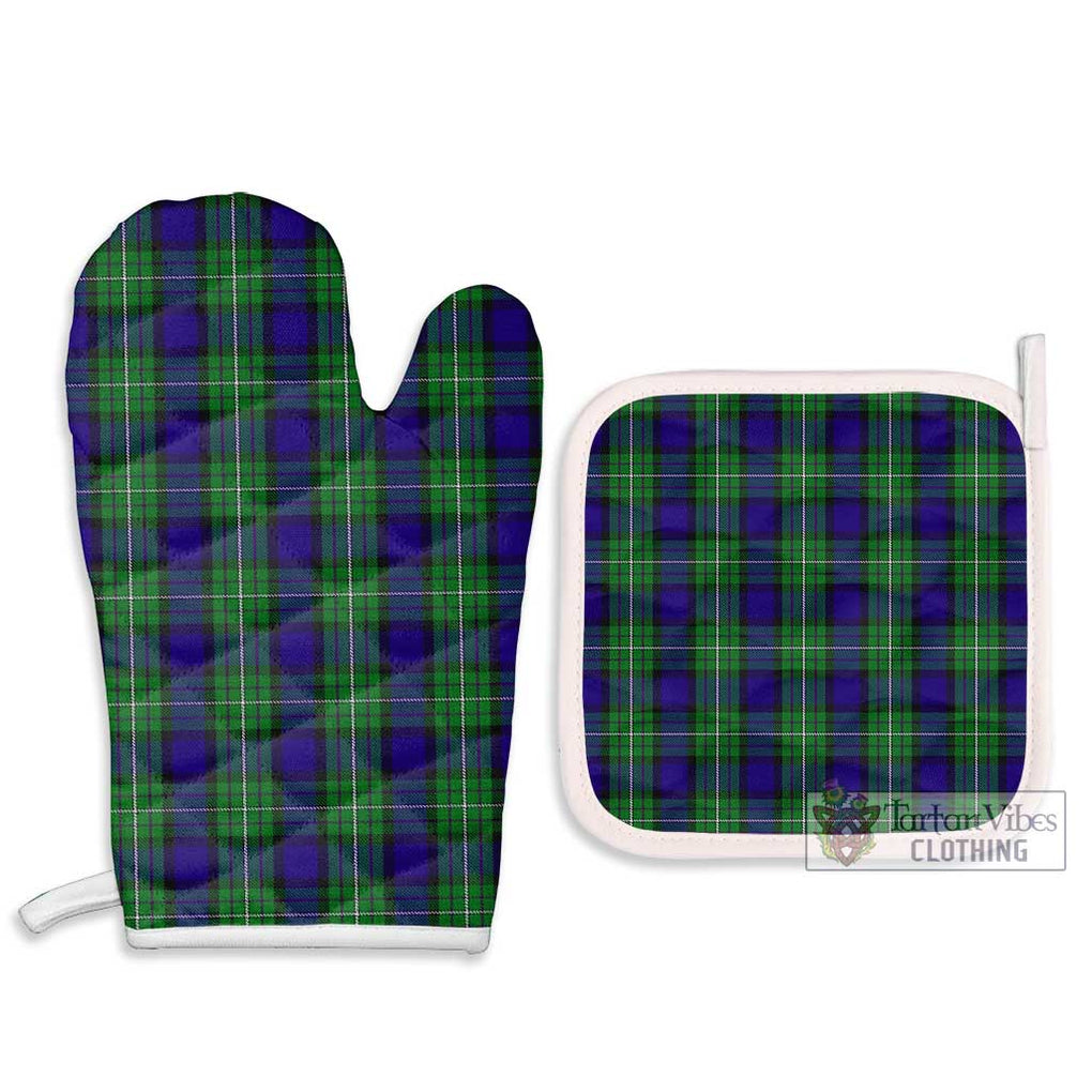 Alexander Tartan Combo Oven Mitt & Pot-Holder Combo 1 Oven Mitt & 2 Pot-Holder White - Tartan Vibes Clothing