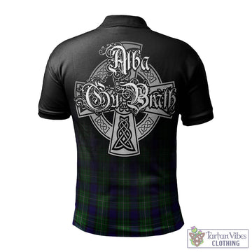 Tartan Vibes Clothing Alexander Tartan Polo Shirt Featuring Alba Gu Brath Family Crest Celtic Inspired