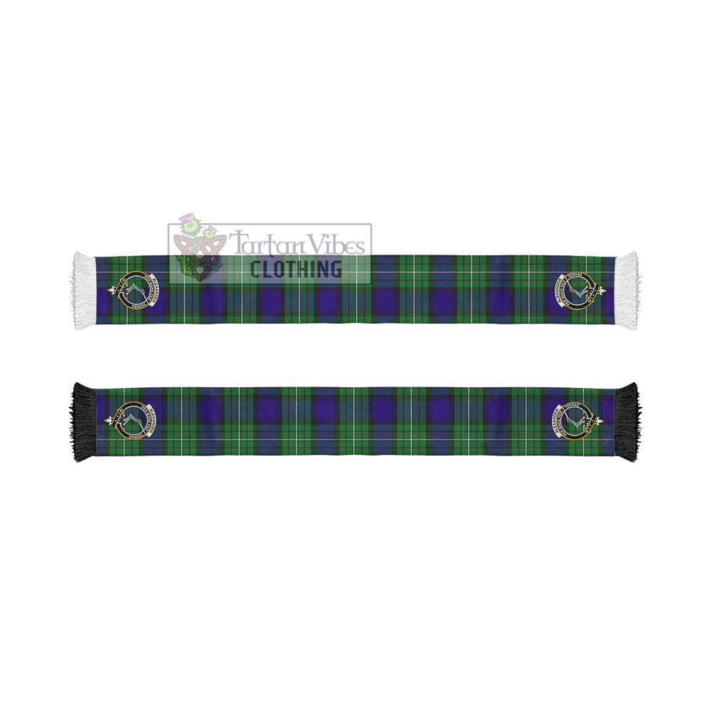 Tartan Vibes Clothing Alexander Tartan Ruffneck Scarf with Family Crest