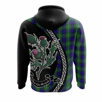 Alexander Family Crest Tartan Hoodie Alba Thistle Inspired - Tartan Vibes Clothing