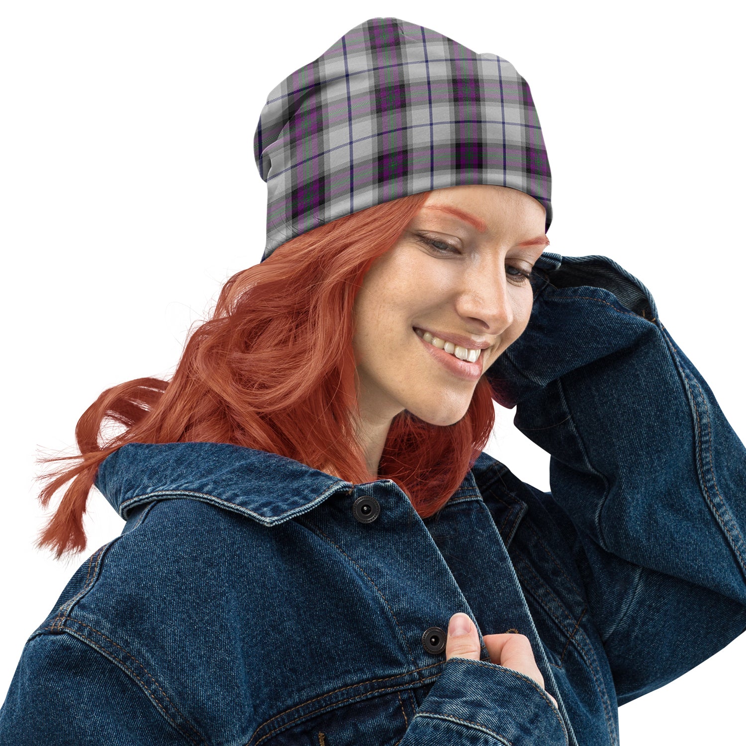 Alexander of Menstry Dress Tartan Beanies Hat One Size 22 inches 15.5 inches - Tartanvibesclothing