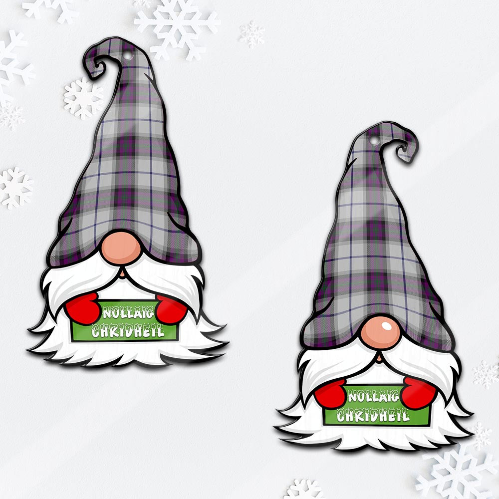 Alexander of Menstry Dress Gnome Christmas Ornament with His Tartan Christmas Hat Mica Ornament - Tartanvibesclothing