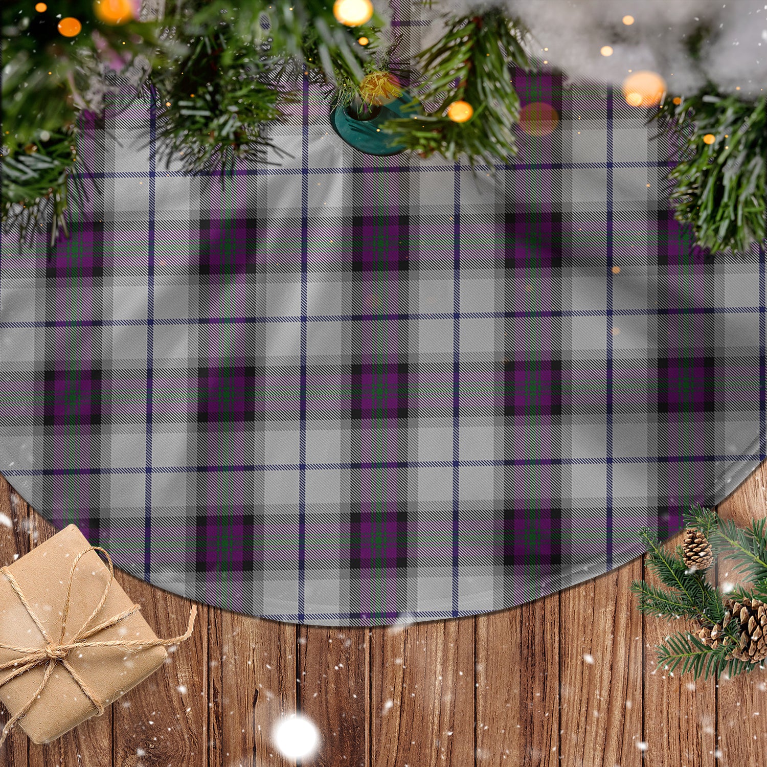 Alexander of Menstry Dress Tartan Christmas Tree Skirt - Tartanvibesclothing