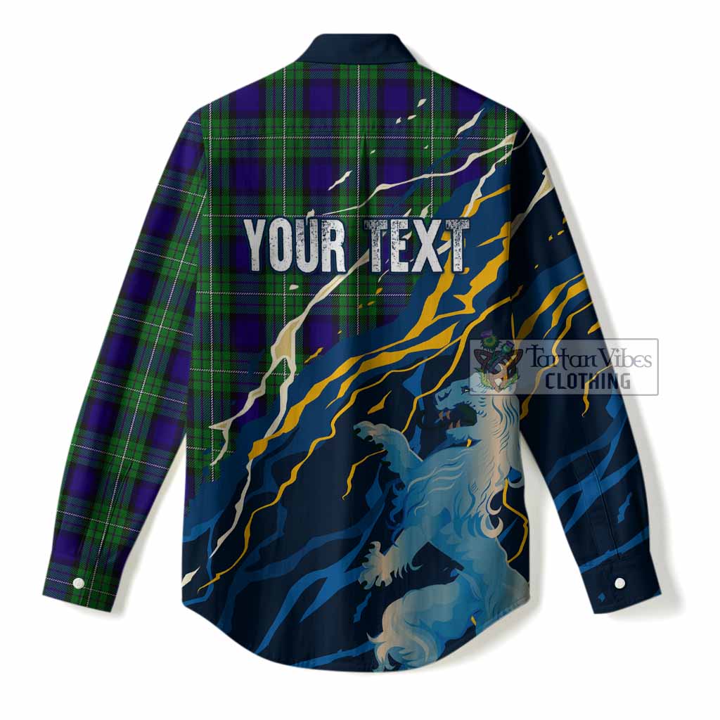 Alexander Scotland Tartan Women Casual Shirt WC2026 Football - We'll Be Coming