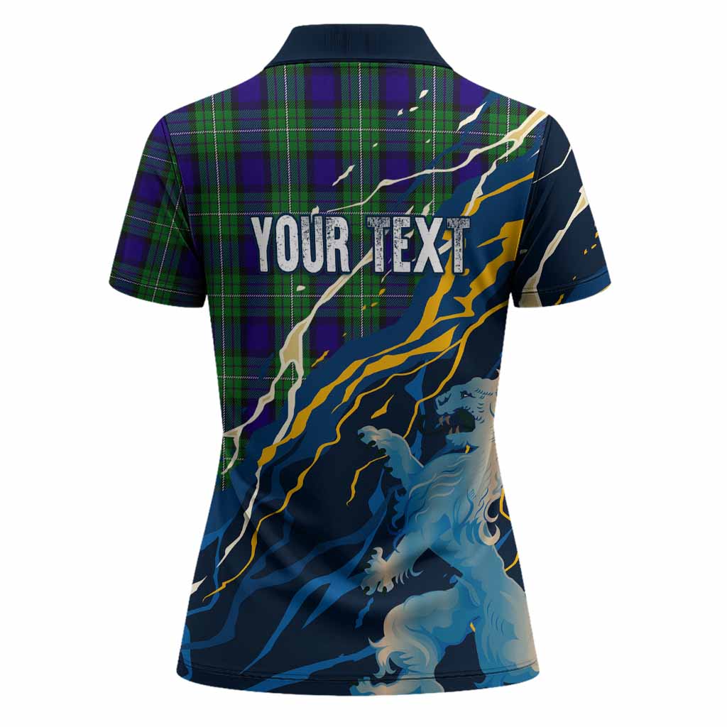 Alexander Scotland Tartan Women Polo Shirt WC2026 Football - We'll Be Coming
