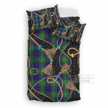 Alexander Scottish Tartan Twisted Ropes Stylized Bedding Set UK Bedding Set UK Double 79*79 inch - Tartan Vibes Clothing