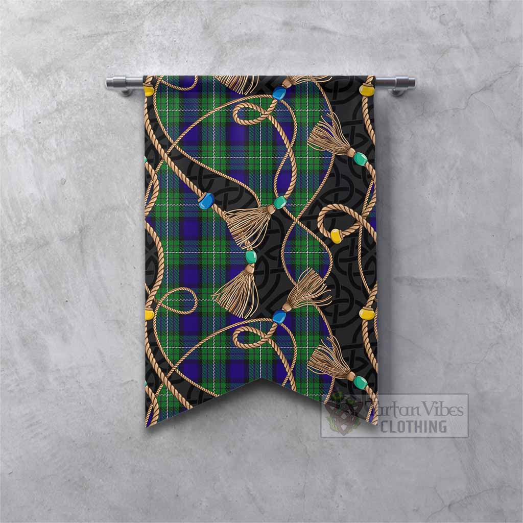 Alexander Scottish Tartan Twisted Ropes Stylized Gonfalon Fishtail - Tartan Vibes Clothing