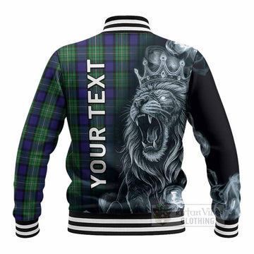 Alexander Tartan Baseball Jacket Roaring Lion Heritage