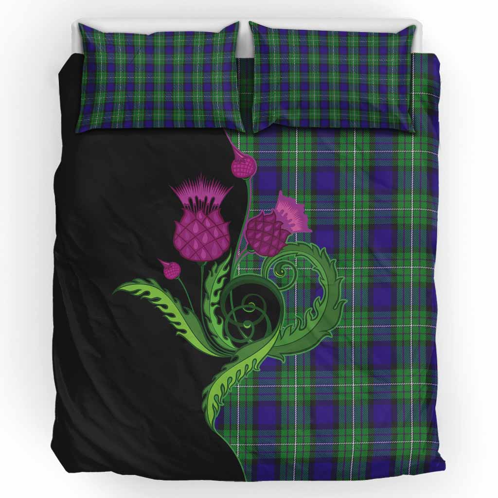 Alexander Tartan Bedding Set Traditional Scottish Thistle UK Bedding Set UK King 91*87 inch - Tartan Vibes Clothing