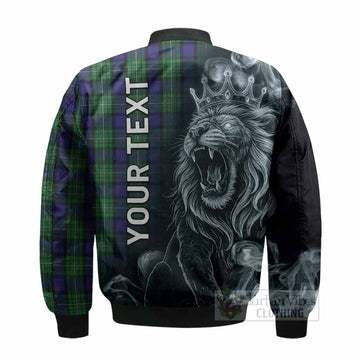 Alexander Tartan Bomber Jacket Roaring Lion Heritage