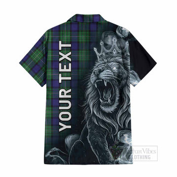 Alexander Tartan Cotton Hawaiian Shirt Roaring Lion Heritage