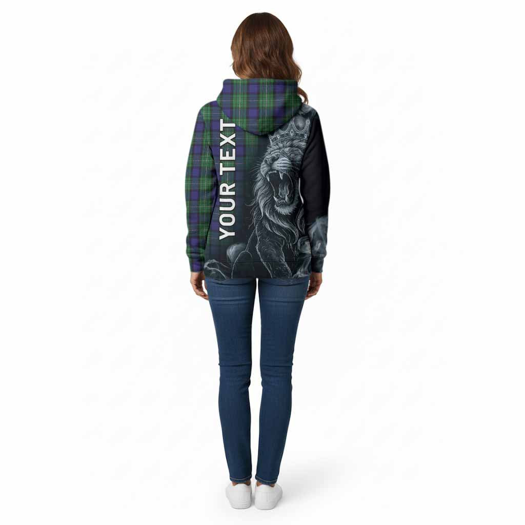 Alexander Tartan Cotton Hoodie Roaring Lion Heritage