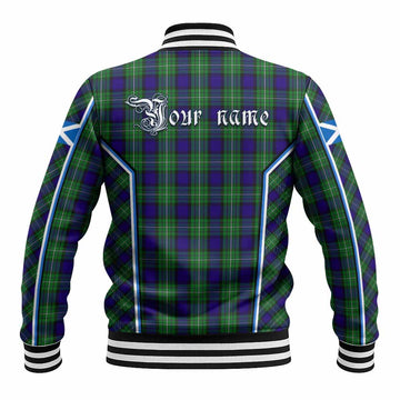 Alexander Tartan Crest Baseball Jacket Scotland Coat of Arm Flag Style - Tartan Vibes Clothing