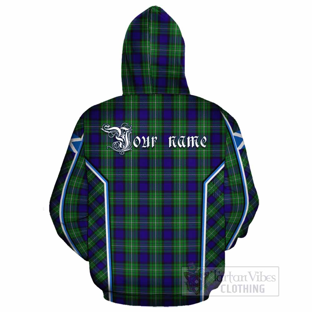 Alexander Tartan Crest Cotton Hoodie Scotland Coat of Arm Flag Style - Tartan Vibes Clothing