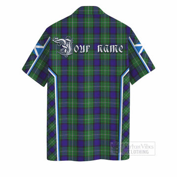 Alexander Tartan Crest Hawaiian Shirt Scotland Coat of Arm Flag Style - Tartan Vibes Clothing