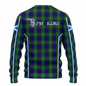 Alexander Tartan Crest Knitted Sweater Scotland Coat of Arm Flag Style - Tartan Vibes Clothing