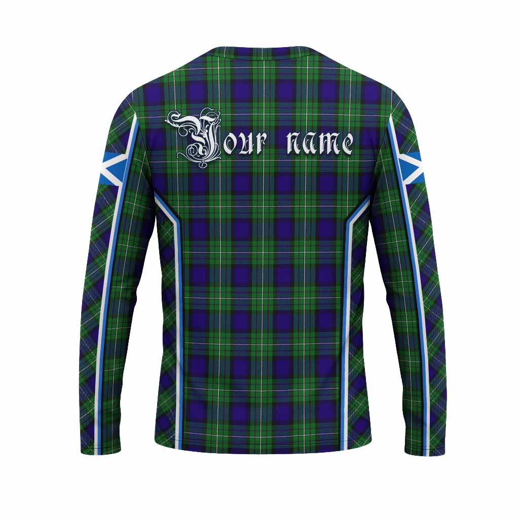 Alexander Tartan Crest Long Sleeve T-Shirt Scotland Coat of Arm Flag Style - Tartan Vibes Clothing